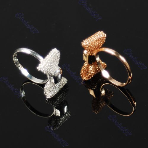 Fashion Exquisite Alloy Lovely Bowknot Cute Rings  