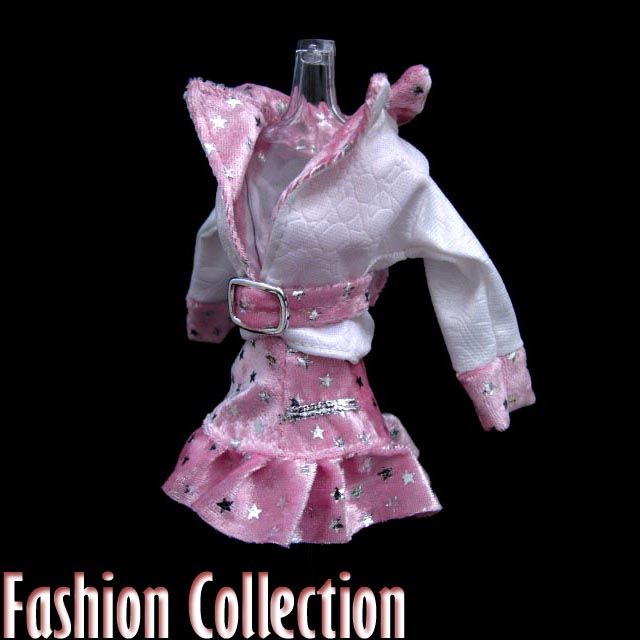 D2094 BN Pink Fashion Casual Wear Set for Barbie FR  
