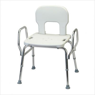 Eagle Health Heavy Duty Shower Chair with Back / Arms 62621 