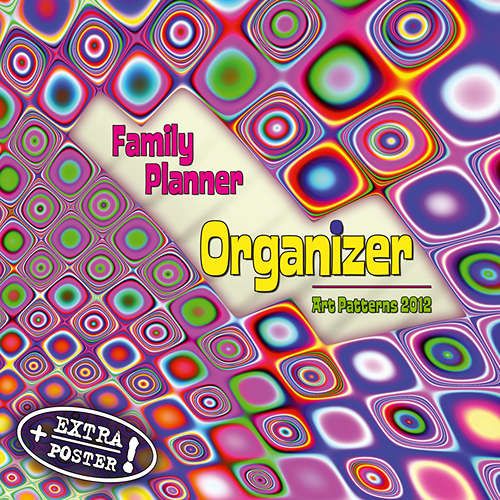 Patterns Family Planner 2012 Wall Calendar  