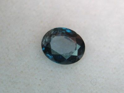 35CT STUNNING RARE SUPER DARK BLUE CAMBODIAN ZIRCON  