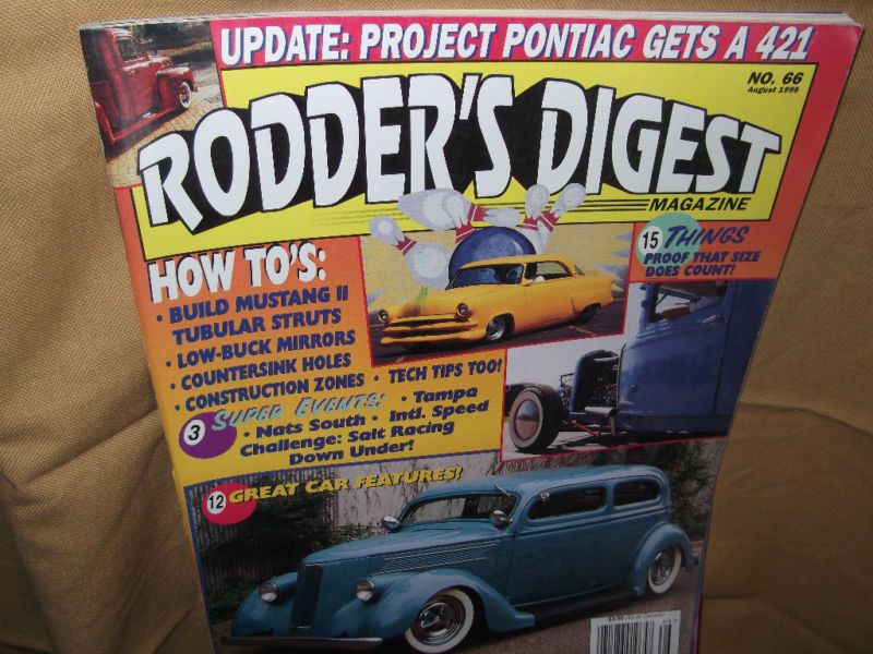 RODDERS DIGEST* 1937 FORD*1951 FORD PICKUP*STUDEBAKER  