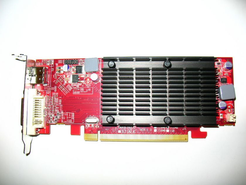   Height Low Profile SFF PCI E x16 Dual Monitor Display View Video Card