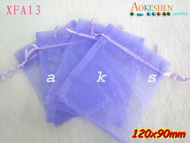 Wholesale Bulk Wedding favor bags jewelry organza gift pure colors 