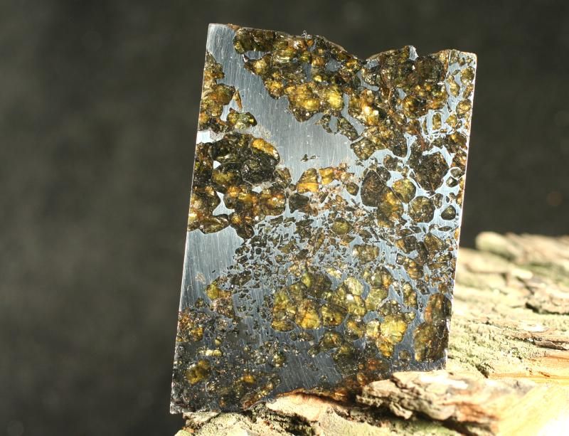 RICH PALLASITE & MESOSIDERITE METEORITE SEYMCHAN 114g  