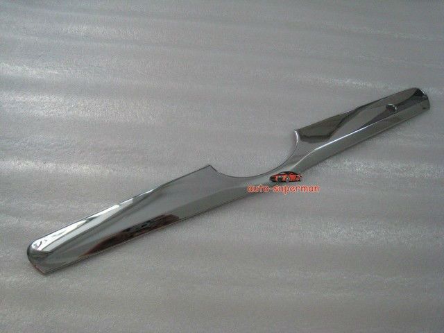 Chrome rear trunk molding trim cover For Toyota Camry 2007 2011  