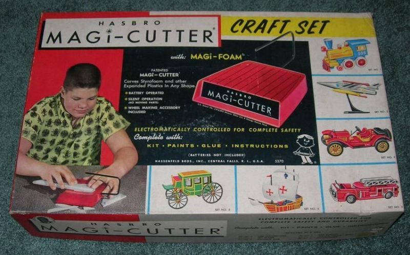 Vintage HASBRO 5370 Magi Cutter Battery Operated MIB  