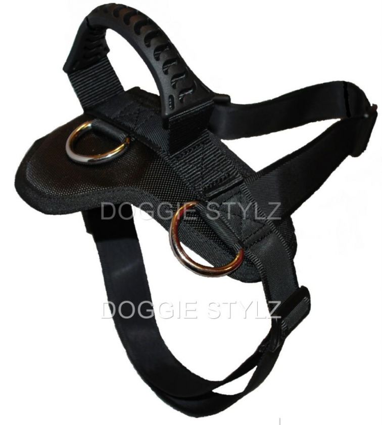 Small Nylon Training Pulling Dog Harness Pitbull Husky  