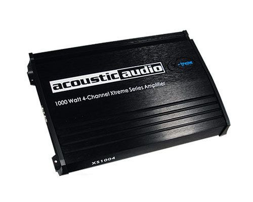 New Acoustic Audio 1000W 4 Channel Bridgeable Car Amp  