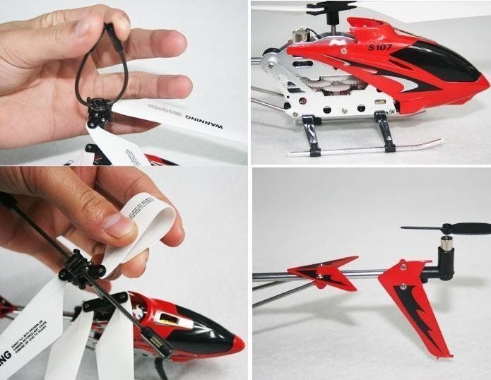 F00513 SYMA S107G GYRO RTF 3CH mini metal Rc Helicopter  