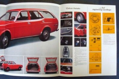 MAZDA 929 STATION WAGON SALES BROCHURE C 1975.  