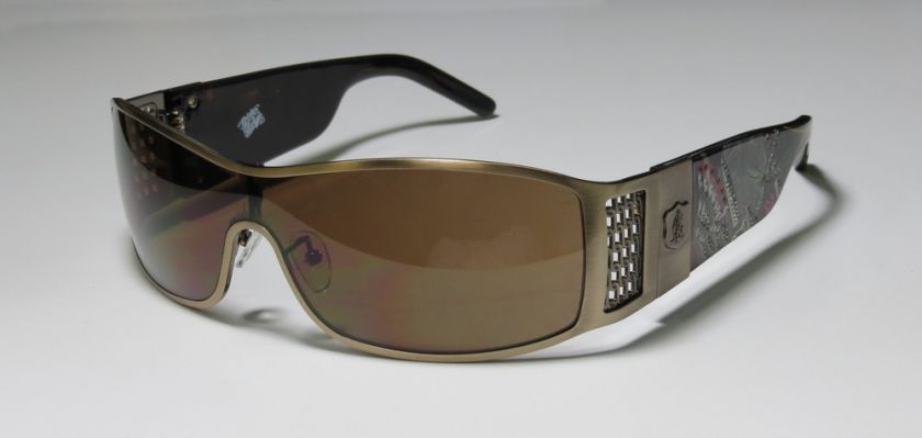 NEW CHRISTIAN AUDIGIER 402 BRONZE/BROWN SUNGLASSES SWAROVSKI STRASS 