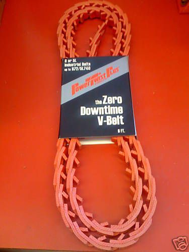 LINK BELT SIZE B 5/8 ADJUSTABLE V BELT NEW 6 LENGTH  