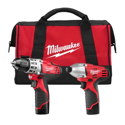 Milwaukee 2494 22 M12 Cordless 2 Tool Combo Kit  