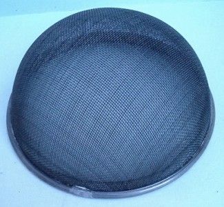 VINTAGE PAIR WIRE MESH PLATE / DISH COVERS NOS  