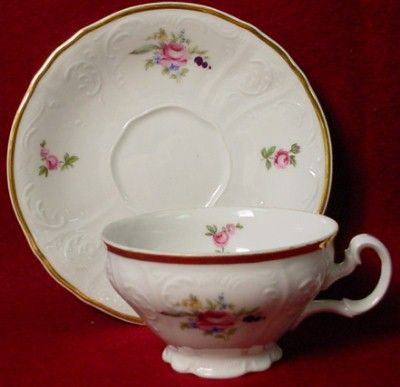 BERNADOTTE czechoslovakia SONATA pttrn CUP & SAUCER Set  