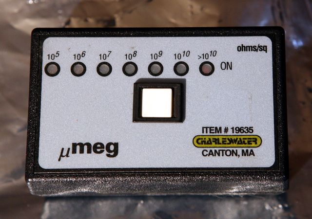 CharlesWater Micro Meg Pocket Megohmmeter static tester  