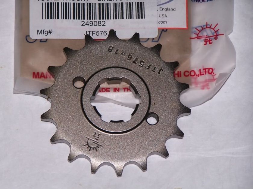 Yamaha XT 350/C XT350/C 18 tooth FRONT sprocket JT  