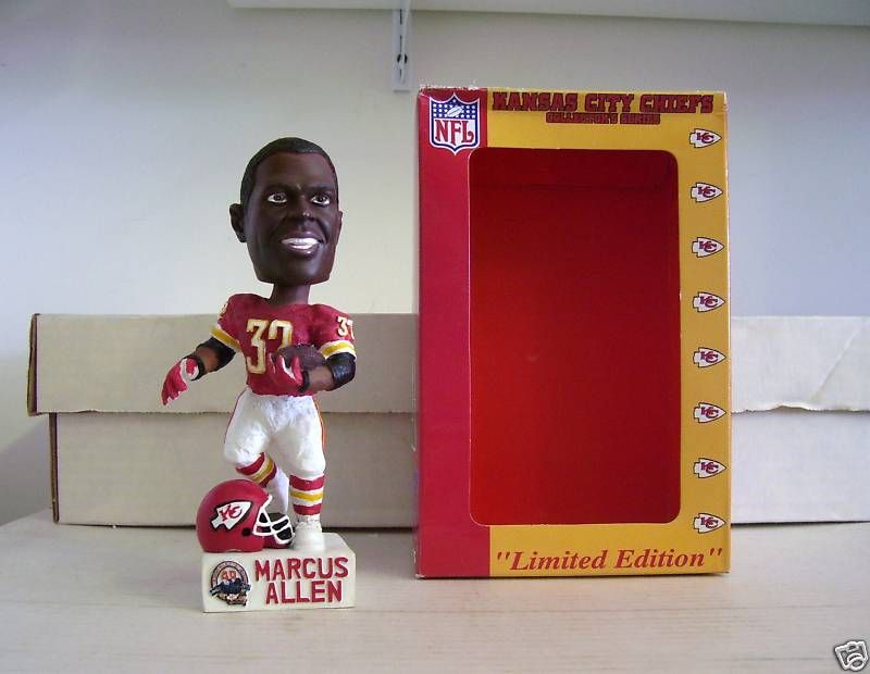 Marcus Allen 2003 Kansas City Chiefs Bobble Bobblehead  