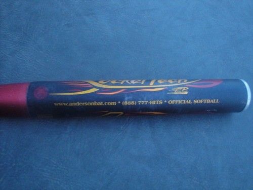 2004 33/24 Anderson RocketTech Fastpitch Hot Rocketech  9 Drop  