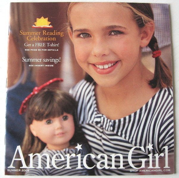   GIRL SUMMER 2003 CATALOG SAMANTHA KIRSTEN ANGELINA BALLERINA JLY DOLL