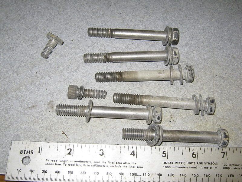 1991 Force 120 HP L Drive Lower Unit Hardware Bolts  