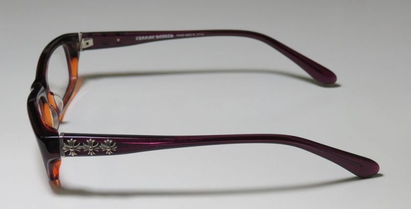   BAUNCH 54 16 138 PURPLE/BROWN/SILVER EYEGLASSES/GLASSES/FRAME  