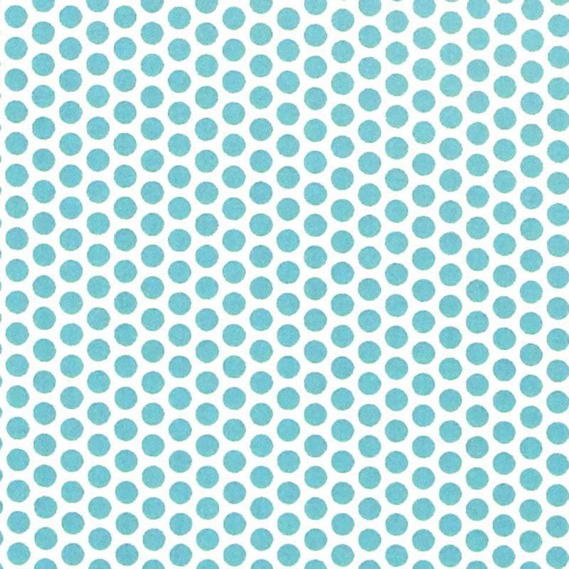 KEI FABRIC HONEYCOMB DOT2 Aqua fabric by 1/2yd  