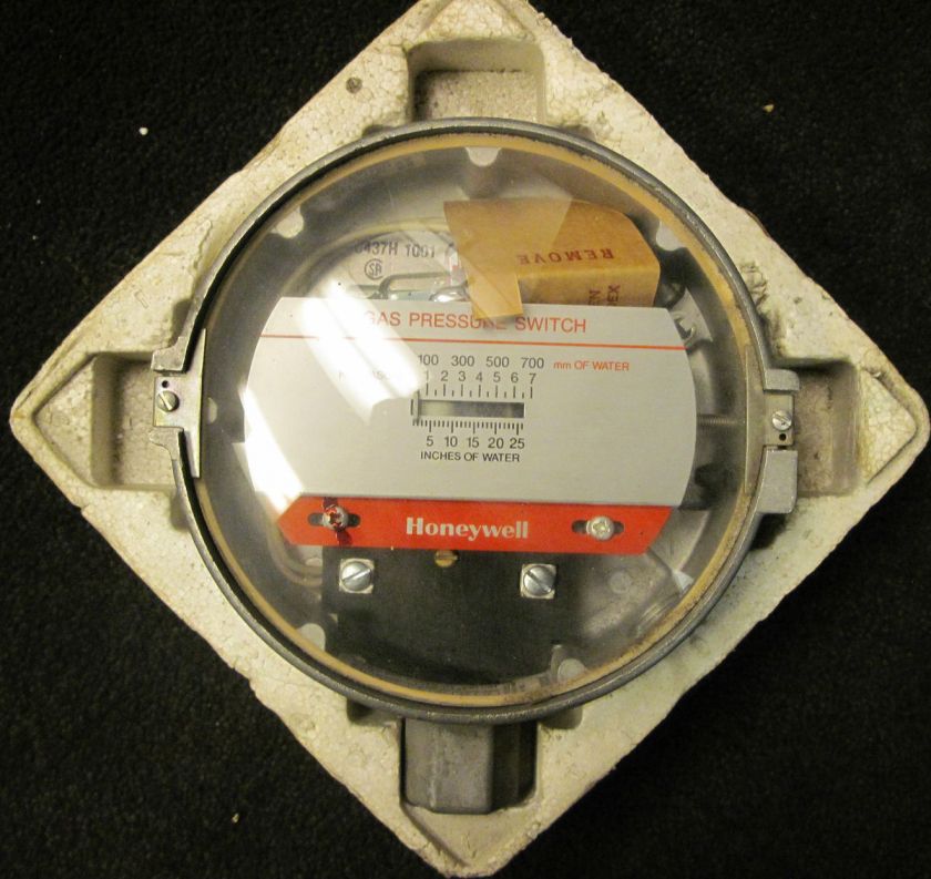 Honeywell C437 Gas Pressure Switch  