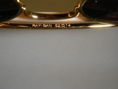   RB3029 L2112 GOLD FRAME W/ G 15 LENSES62 MM LARGE 805289621126  