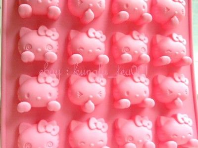   Kitty Comical Expression Silicone Ice Chocolate Mini Cake Mold  