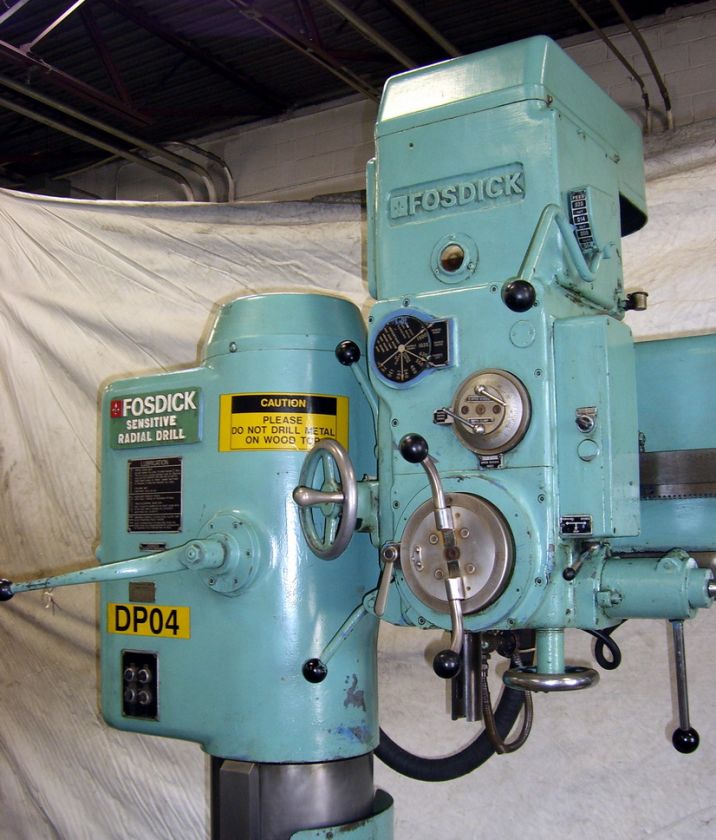 FOSDICK 4 Arm x 12 Column Sensitive Radial Arm Drill  