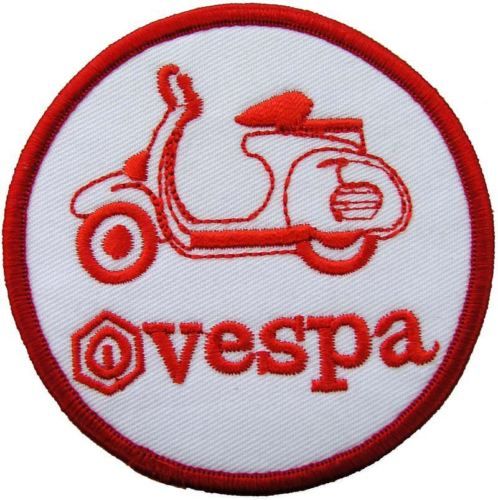 VESPA / LAMBRETTA SCOOTER EMBROIDERED PATCH #19  