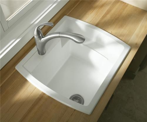 Sterling Sinks 995 0 Commercial Utility Sink White  