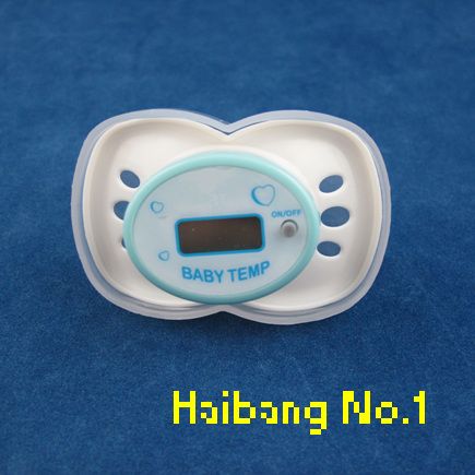 Digital LCD Pacifier Thermometer for Taking Babys Temp  