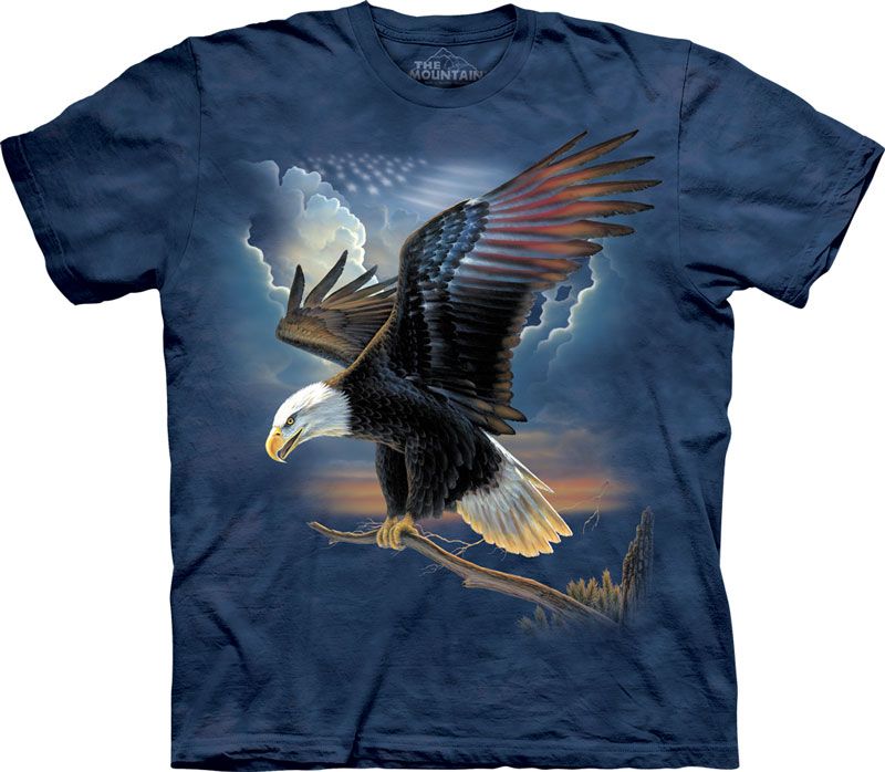 New THE PATRIOT EAGLE T Shirt  