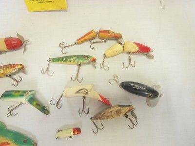 Vintage Antique Wooden Fishing Lure Lures Jitterbug Paw Paw Kautzky 