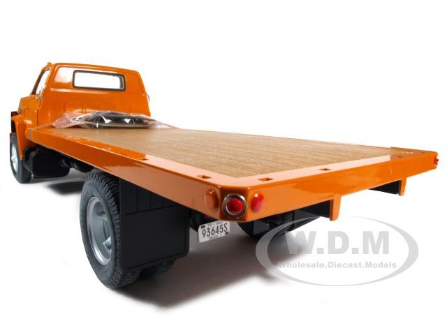 1975 GMC SIERRA 6500 SERIES FLATBED TRUCK ORANGE 116  