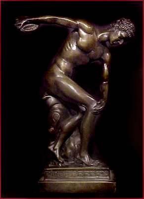 Discus Thrower Statue  