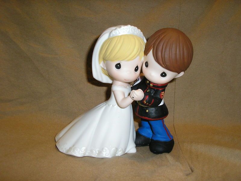 MARINE CORPS CAKE TOPPER PRECIOUS FIRST DANCE  