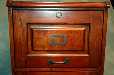 Drawer Cherry File Cabinet  