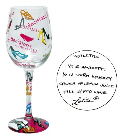 NEW Lolita Wine Glass Stiletto GLS11 5511S  