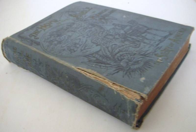 THE HOME OF THE BIBLE BY HARLAND 1ST EDITION 1895  