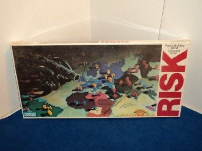 Vintage 1980 RISK Game NIB SEALED Roman Numeral Pieces  