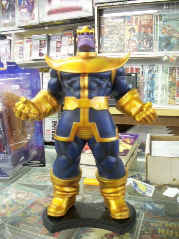 THANOS MUSEUM VERSION PAINTED STATUE BOWEN DESIGNS  