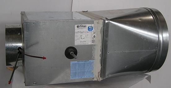 TITUS DESV 9 DIG. ELEC. 1 DUCT TERMINAL FIRE DAMPER  