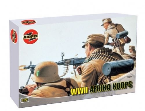   01711 Afrika Corps Infantry 1/72 Scale Figures 5014429017117  