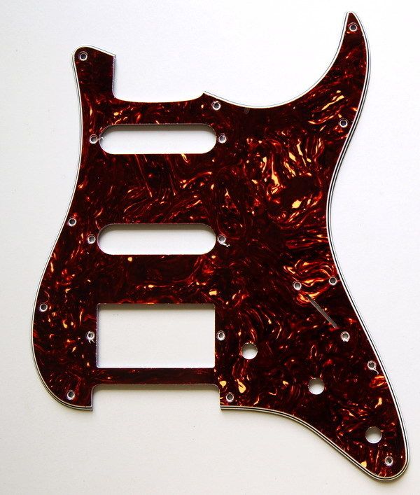 EDEN Tortoise 4 Ply Pickguard SSH for Strat Guitar  