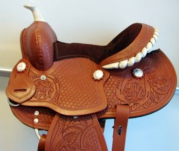   Western Trail kid PONY BARREL racer TRAIL Saddle SHOW tack SET  