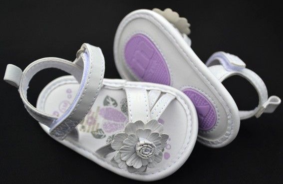 White Mary Jane kids baby toddler girl shoes sandals size 1 2 3  